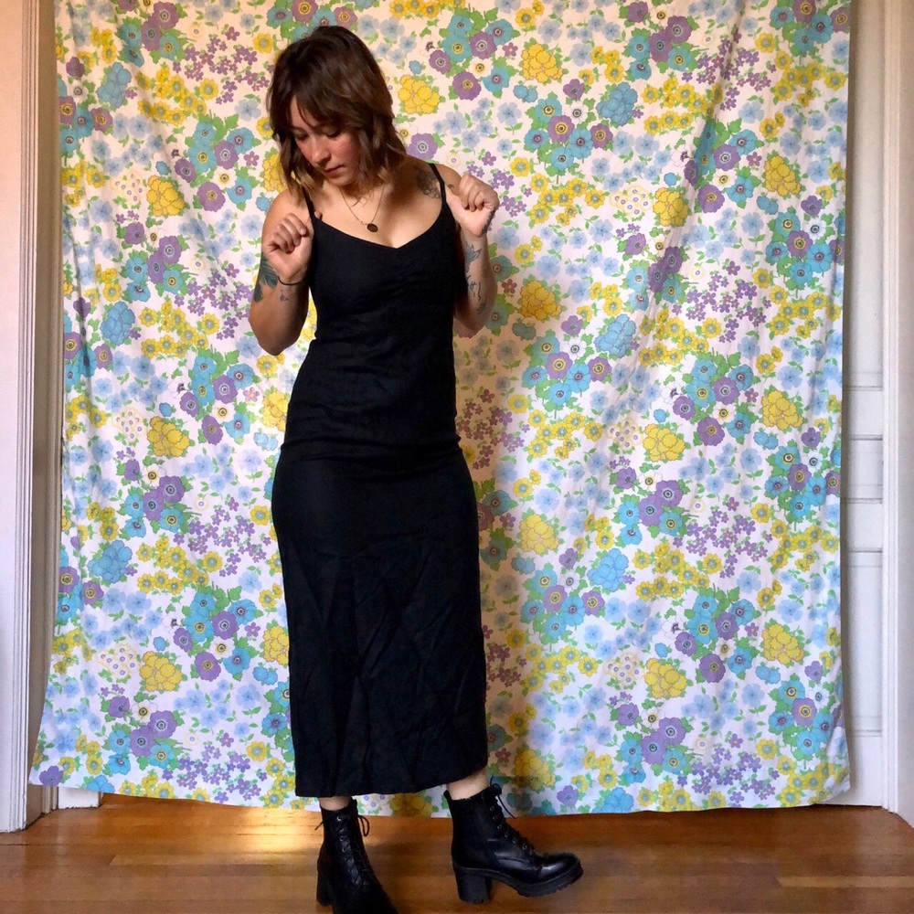 Linen Maxi Dress